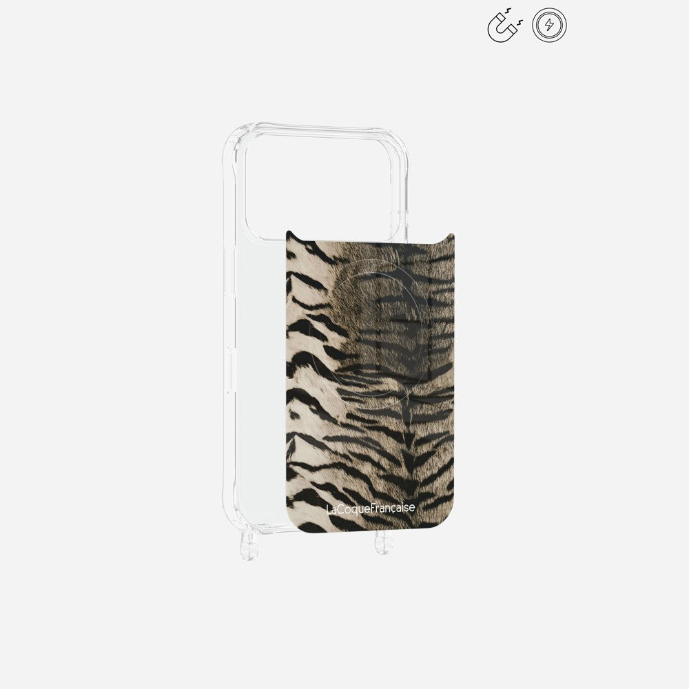 Plaque Magnetique Imprimee Zebre Gris - 3
