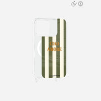 Plaque Imprimee Magnetique iPhone 16 Pro Kaki 6.3 Pouces