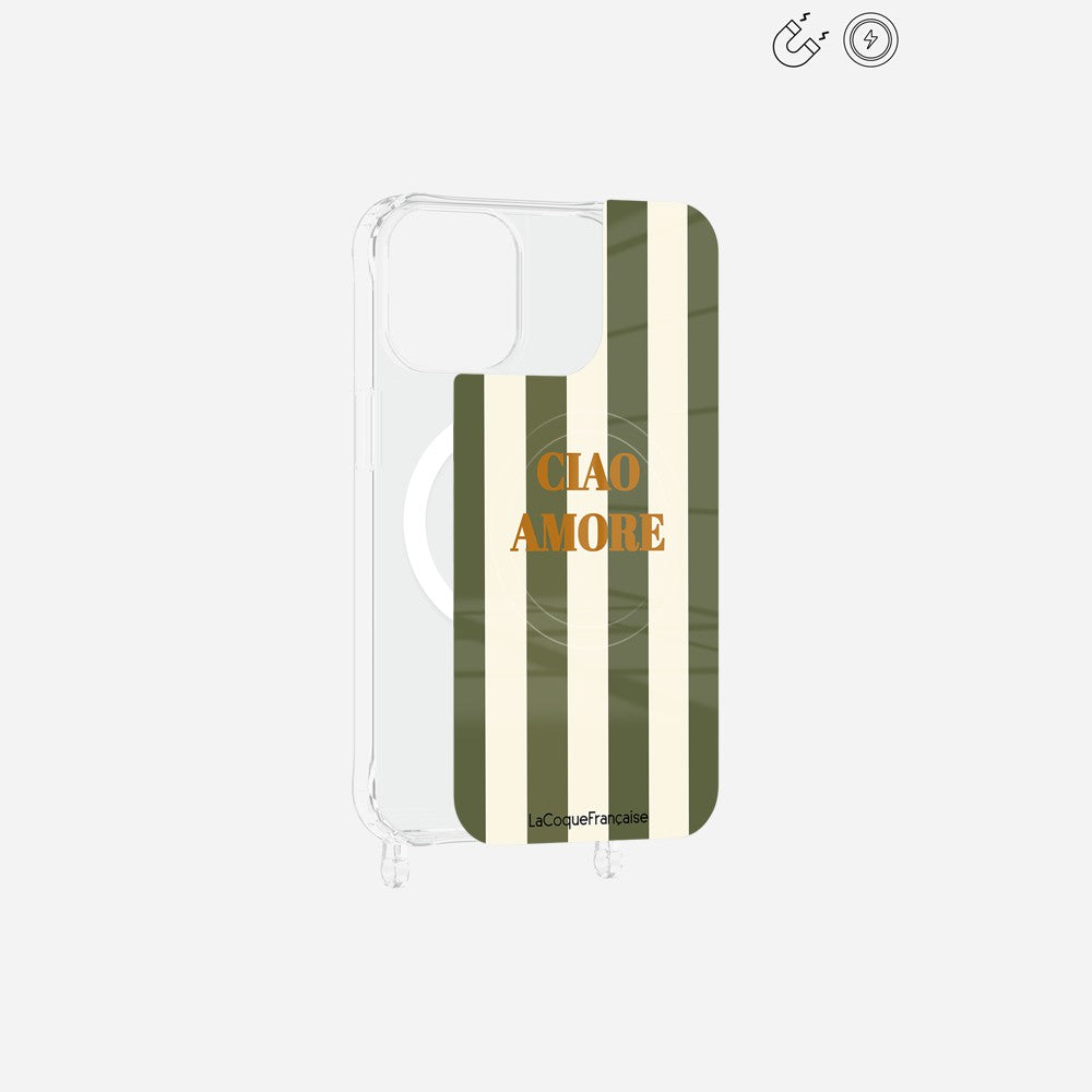 Printed Magnetic Sign Ciao Amore Khaki