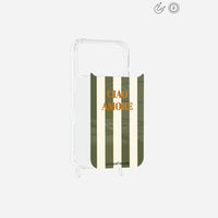 Plaque Imprimee Magnetique iPhone 17 Pro Kaki 6.3 Pouces