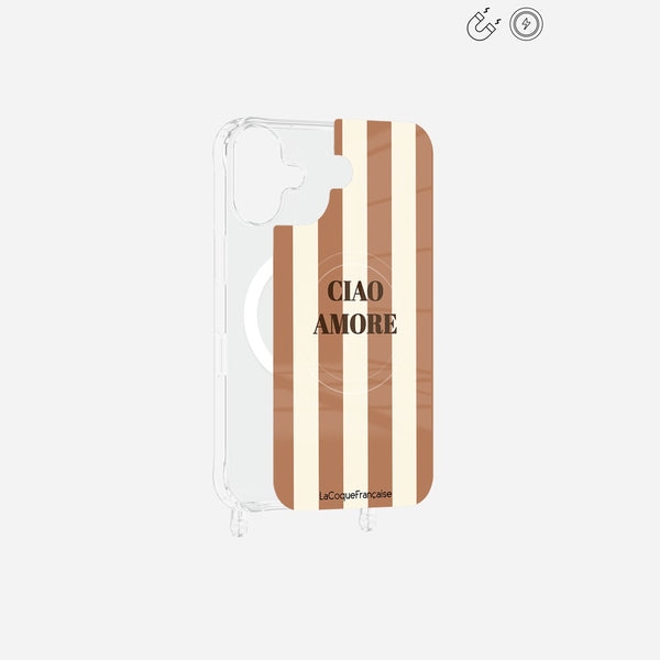 Plaque Imprimee Magnetique iPhone 17 Beige 6.3 Pouces