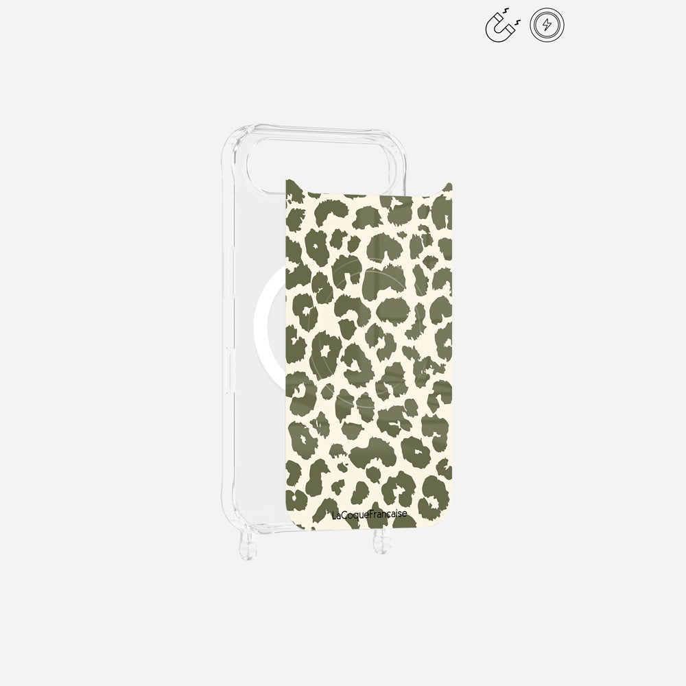 Khaki Leopard Print Magnetic Sign