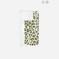 Plaque Imprimee Magnetique iPhone 14 Pro Max Kaki 6.7 Pouces