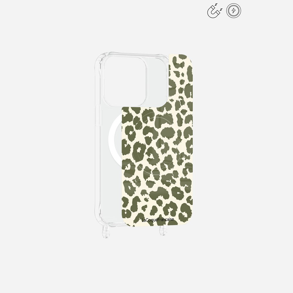 Khaki Leopard Print Magnetic Sign