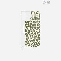 Plaque Imprimee Magnetique iPhone 16 Kaki 6.3 Pouces