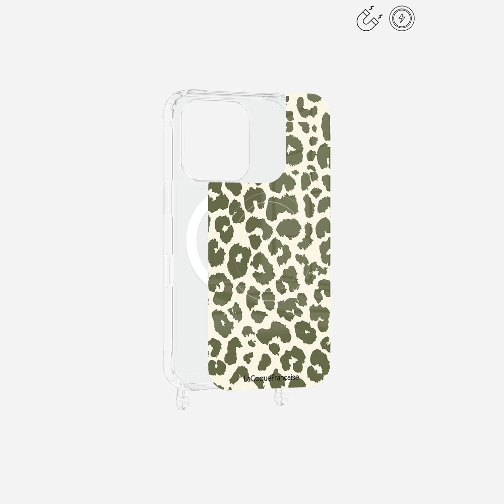 Khaki Leopard Print Magnetic Sign