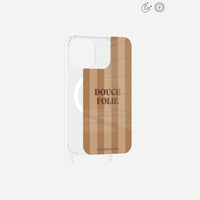 Plaque Imprimee Magnetique iPhone 13 Pro Max Ocre 6.7 Pouces