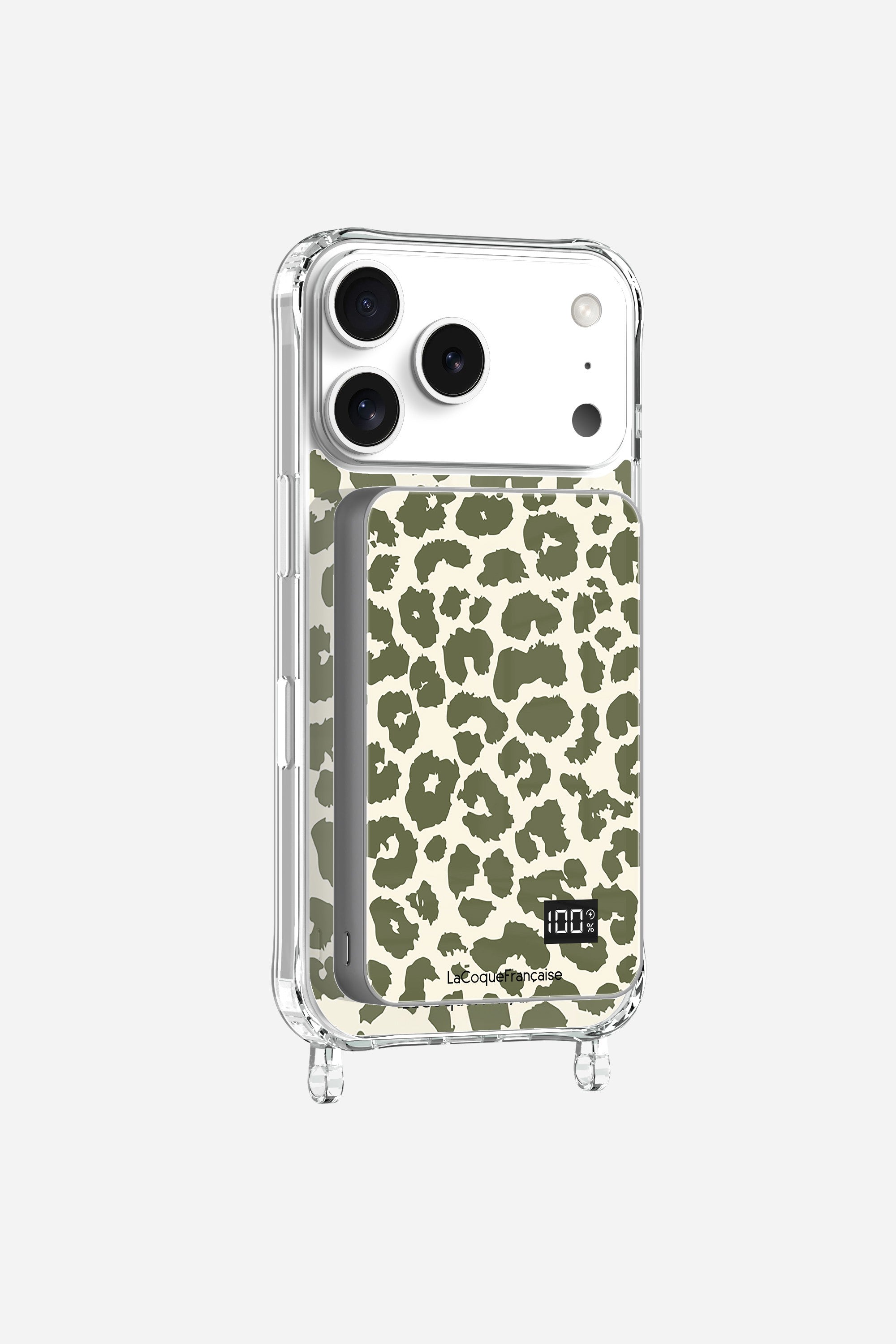 Batterie Magsafe Leopard Kaki Kaki 10 000 Mah