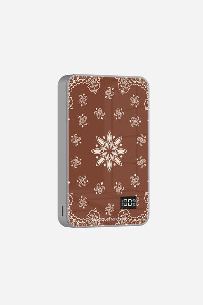 Batterie Magsafe Bandana Brun Brun 10 000 Mah