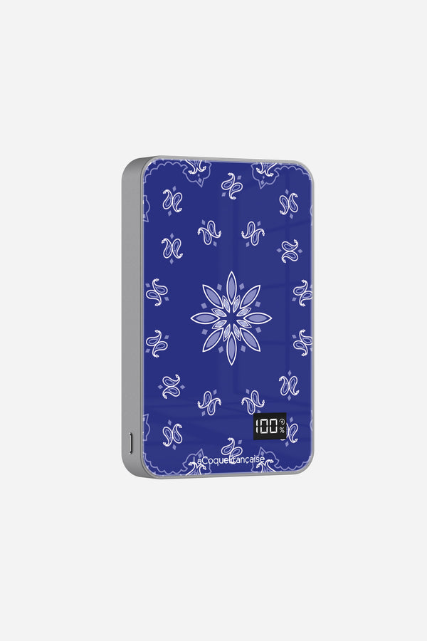Batterie Magsafe Bandana Bleu Bleu 10 000 Mah