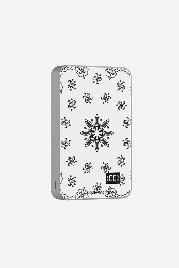 Batterie Magsafe Bandana Blanc Blanc 10 000 Mah