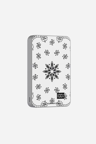 Batterie Magsafe Bandana Blanc Blanc 10 000 Mah