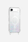 Magsafe Silver Glitter Rings Case