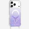 Coque Anneaux Paillettes Magsafe Violet - 4