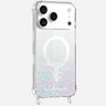 Coque Anneaux Paillettes Magsafe Argent - 4