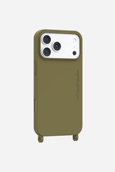 Coque Anneaux Soft Touch Kaki - 4