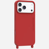 Coque Anneaux Soft Touch Rouge - 4
