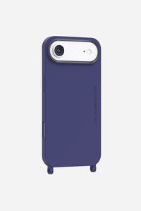 Coque Anneaux Soft Touch Bleu