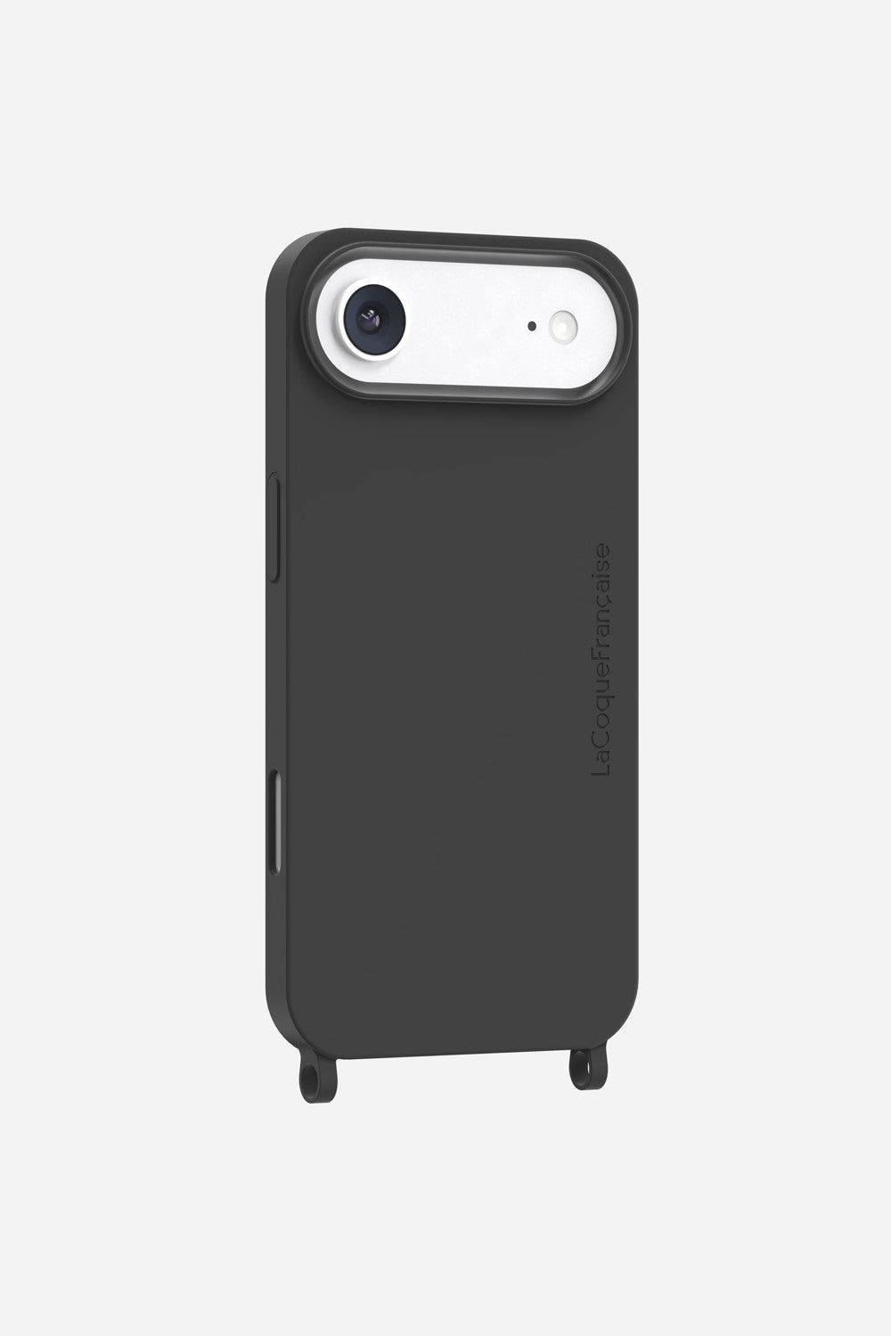 Coque Anneaux Soft Touch Noir