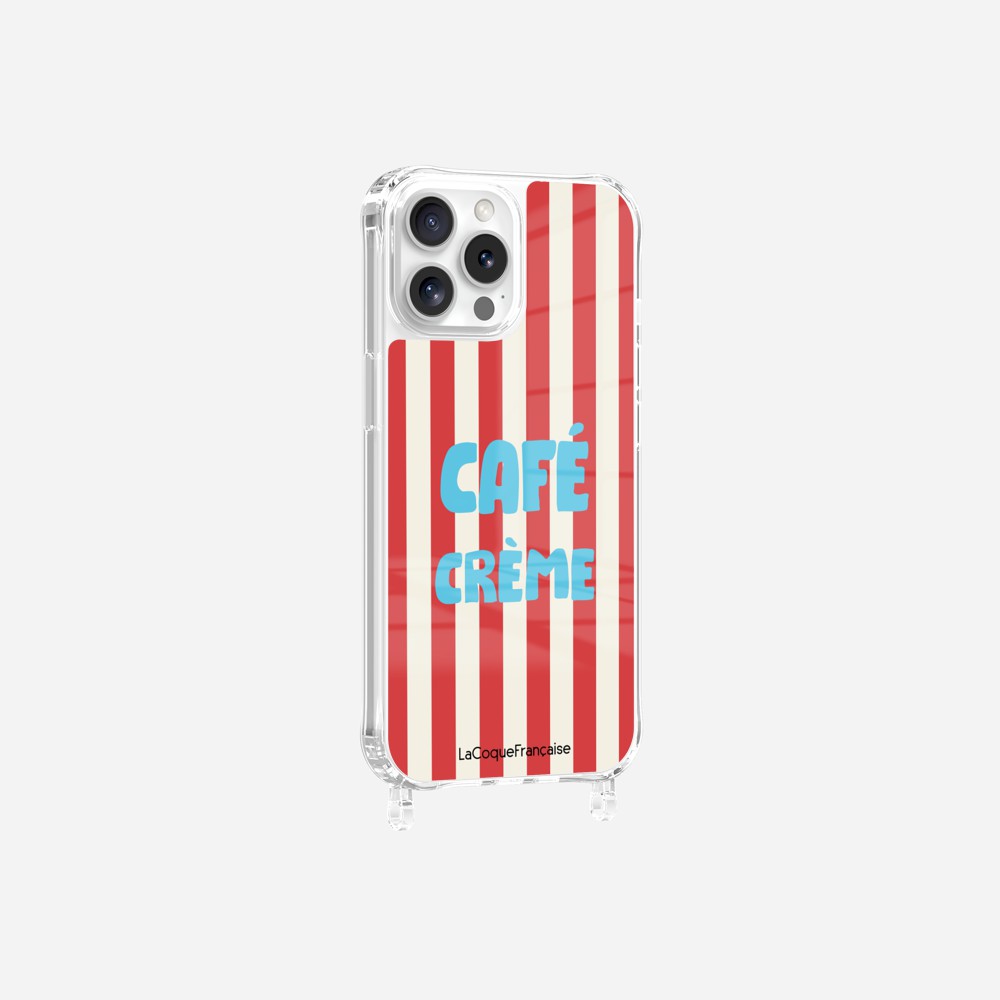 Coque Anneaux Imprimee Cafe Creme - 3