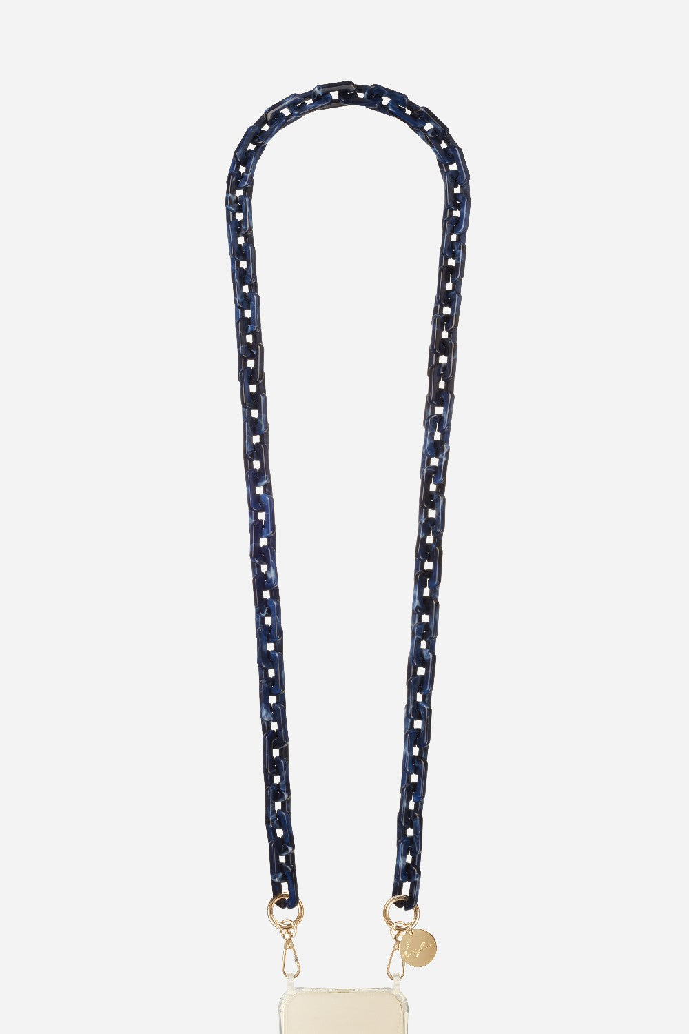 Long Emmy Blue Chain 120 cm