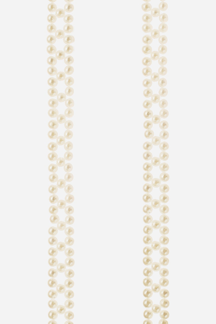 Chaine Longue Ines Blanc 120 cm - 2
