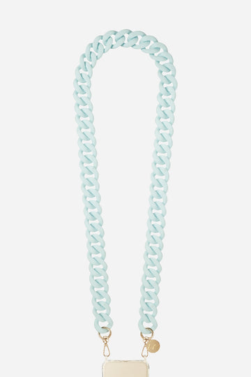 Chaine Longue Alice Bleu 120 cm