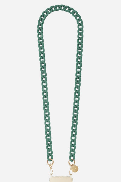Long Sarah Chain Green 120 cm