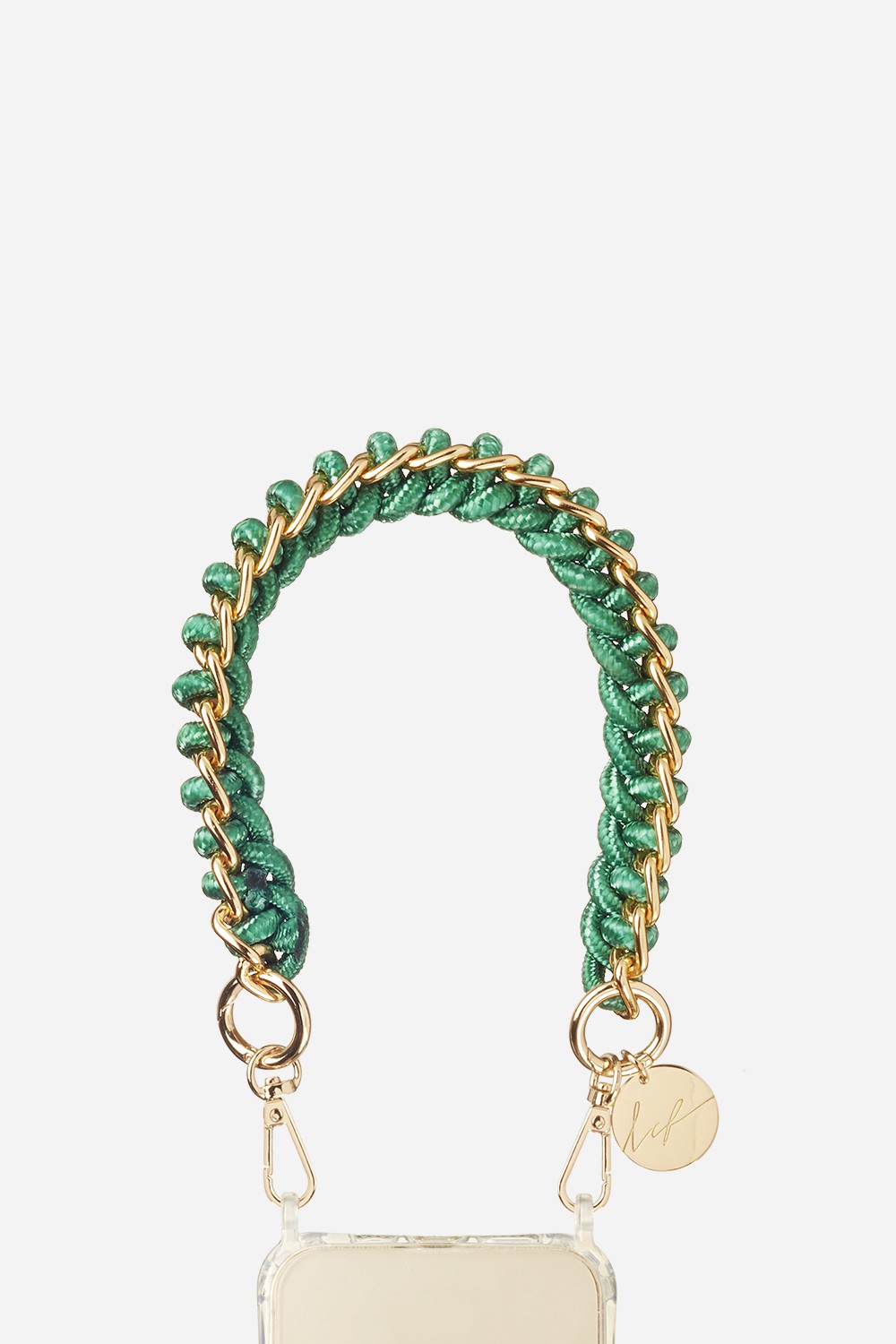 Short Romy Chain Green 40 cm