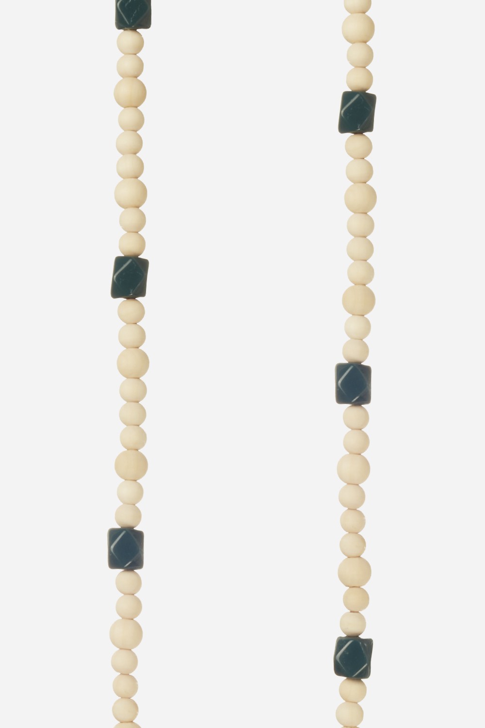 Chaine Longue Chloe Beige 120 cm