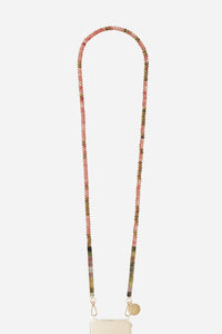Chaine Longue Joy Rose 120 cm