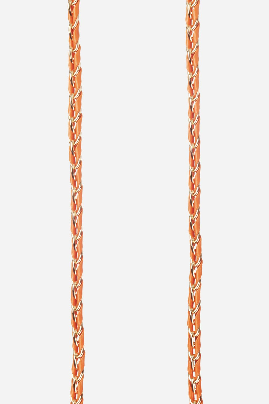 Chaine Longue Lou Orange 120 cm - 2