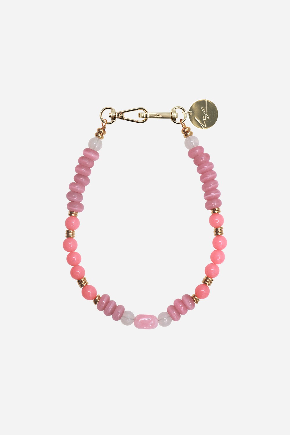 Chaine Courte Divya Rose 40 cm