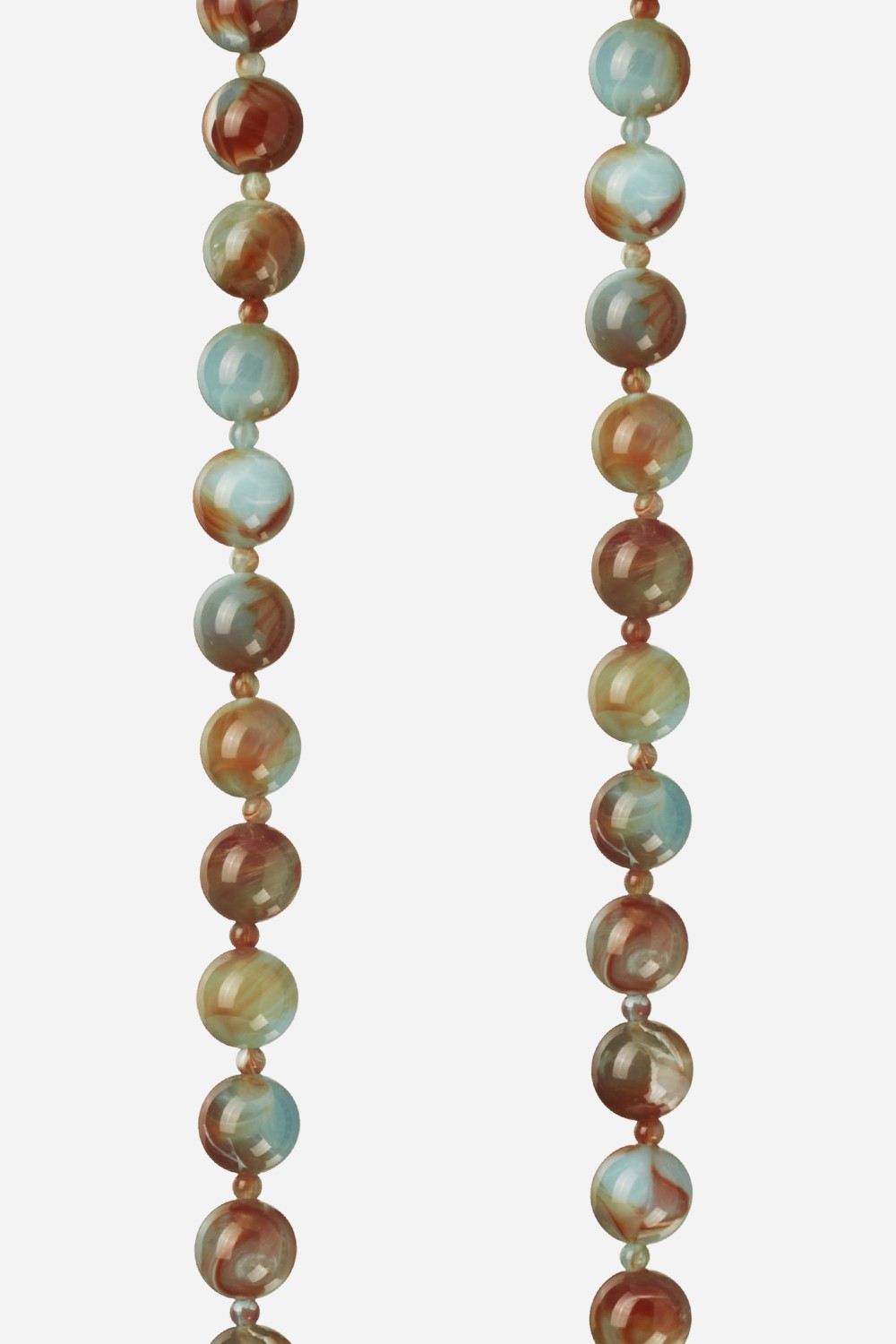 Chaine Longue Leonie Bleu 120 cm