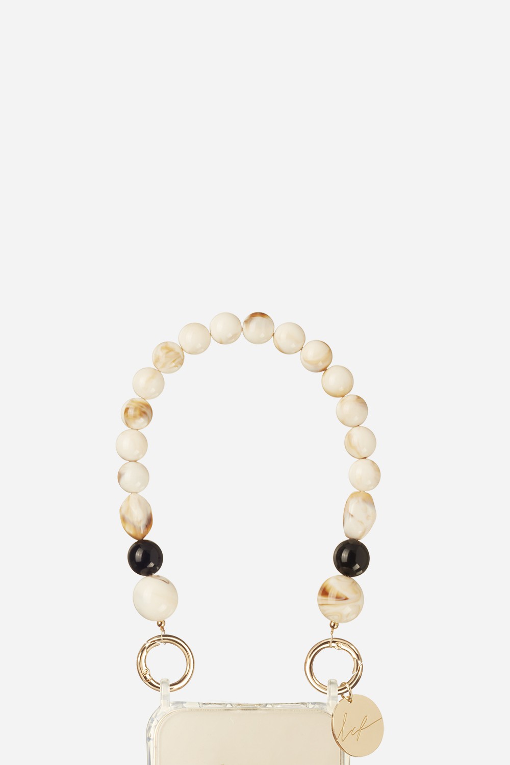 Short Maya Black Chain 30 cm