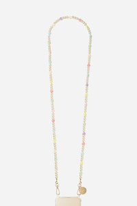 Isa White Long Chain 120 cm