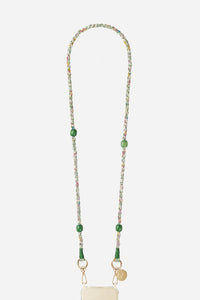 Chaine Longue Elia Vert 120 cm