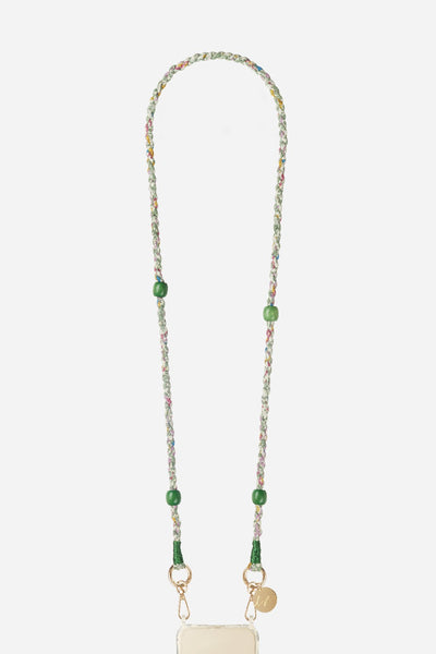 Chaine Longue Elia Vert 120 cm