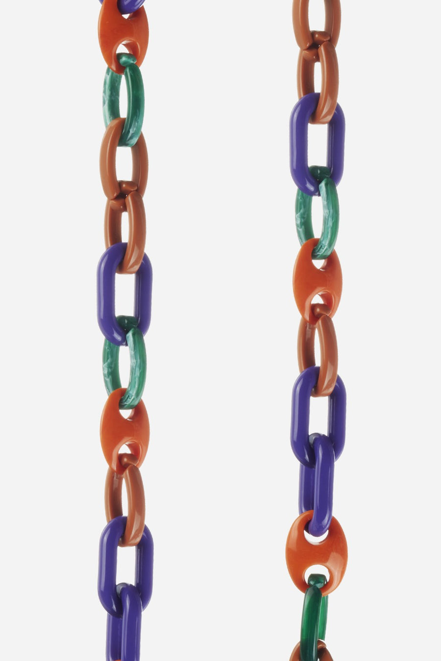 Chaine Longue Alma Violet 120 cm - 2