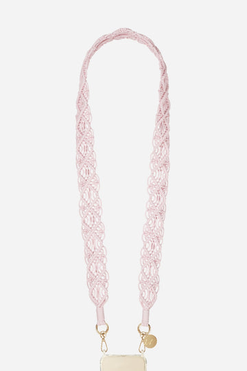 Chaine Longue Eve Rose 120 cm