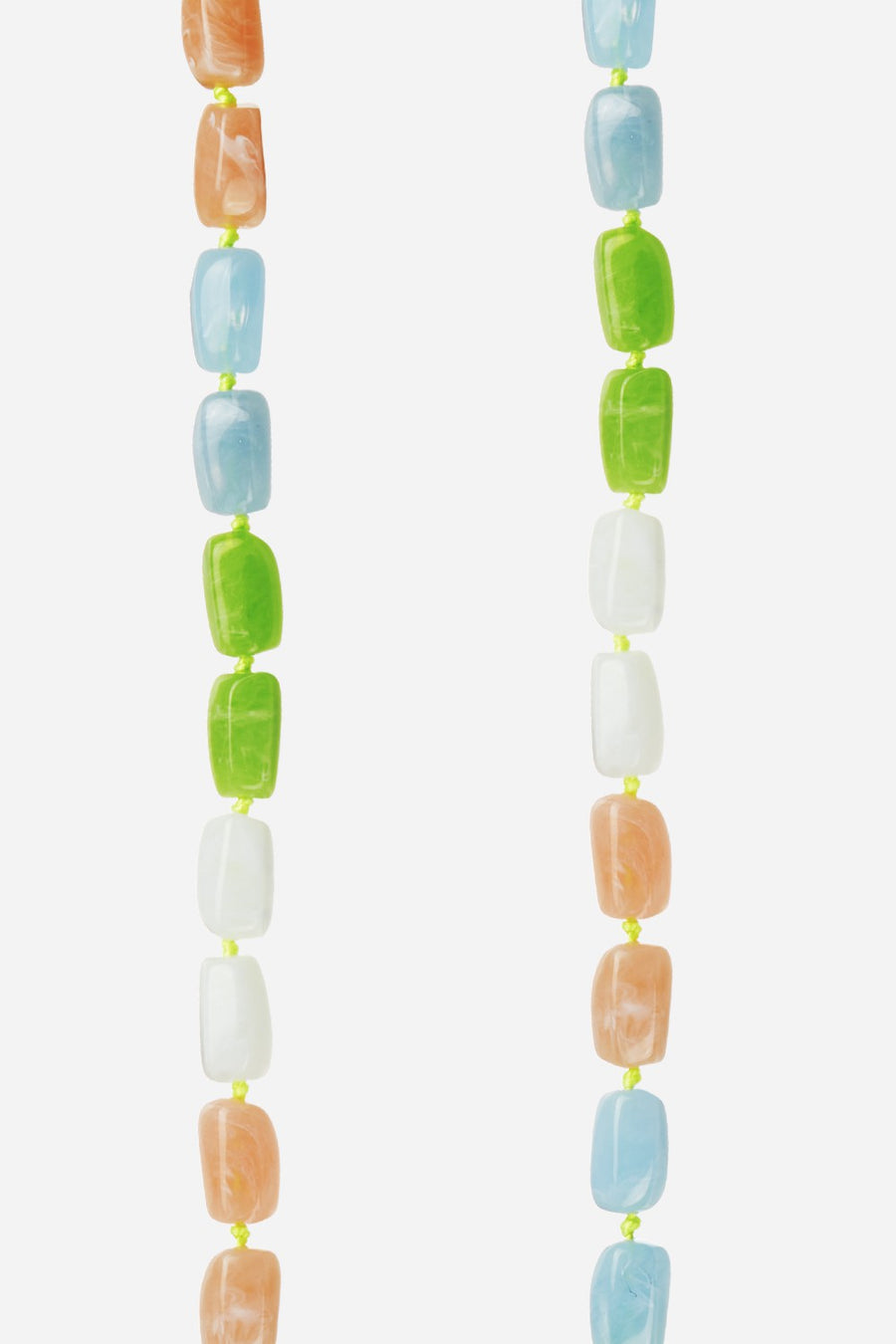 Chaine Longue Talia Vert 120 cm - 2