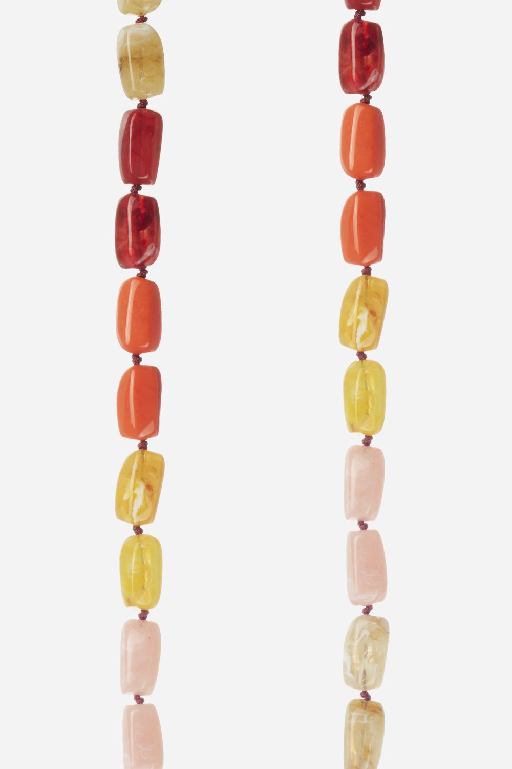 Chaine Longue Talia Beige 120 cm