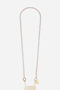 Chaine Longue Naomi Blanc 120 cm