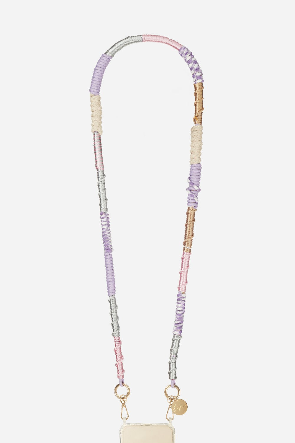 Chaine Longue Sab Violet 120 cm