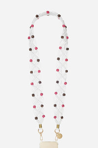 Chaine Longue Eve Blanc 120 cm