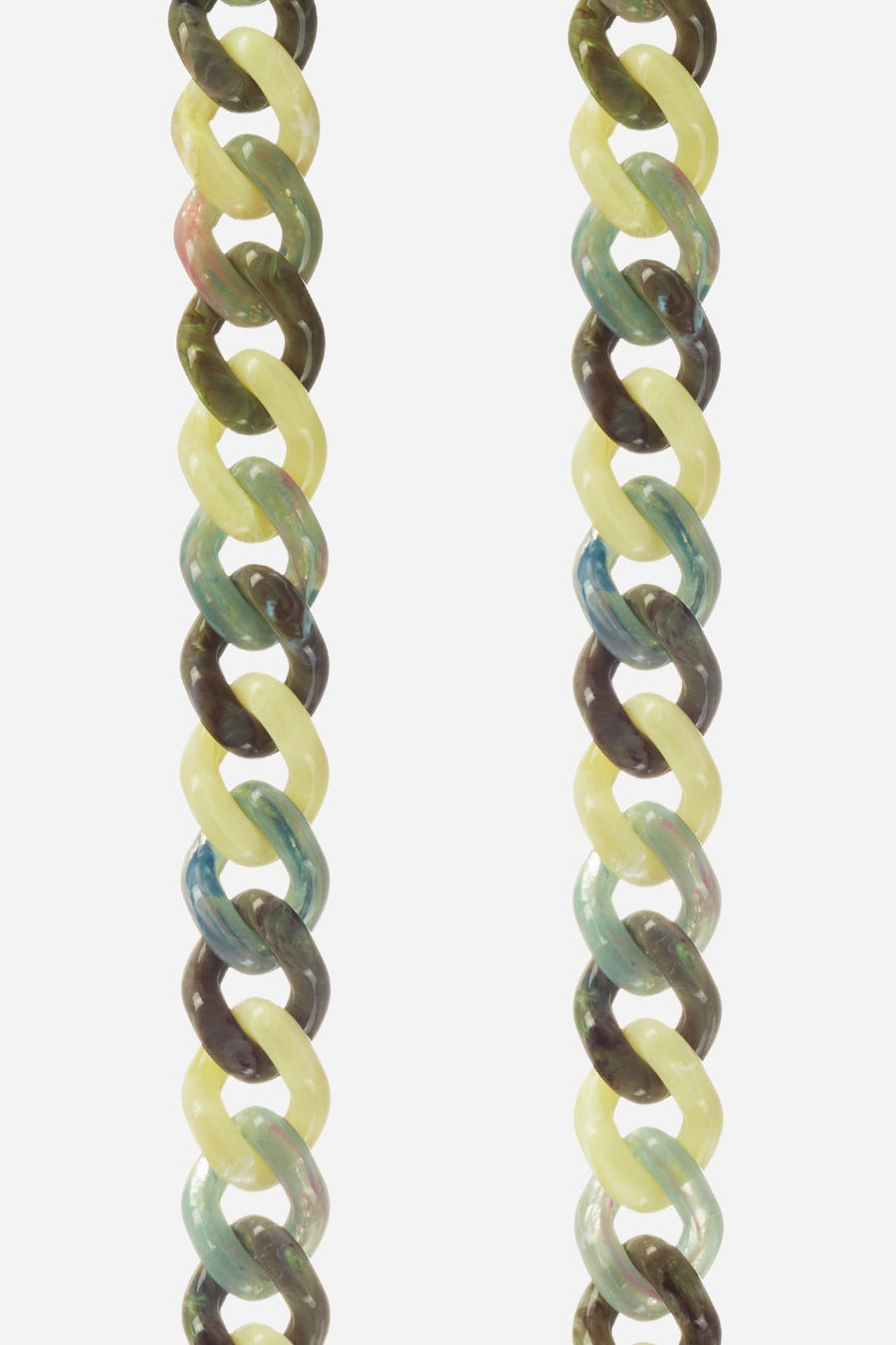 Chaine Longue Gia Vert 120 cm - 2