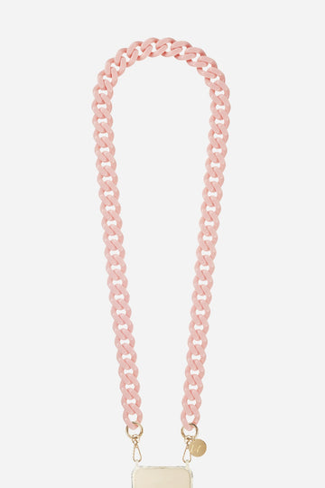 Chaine Longue Gia Rose 120 cm