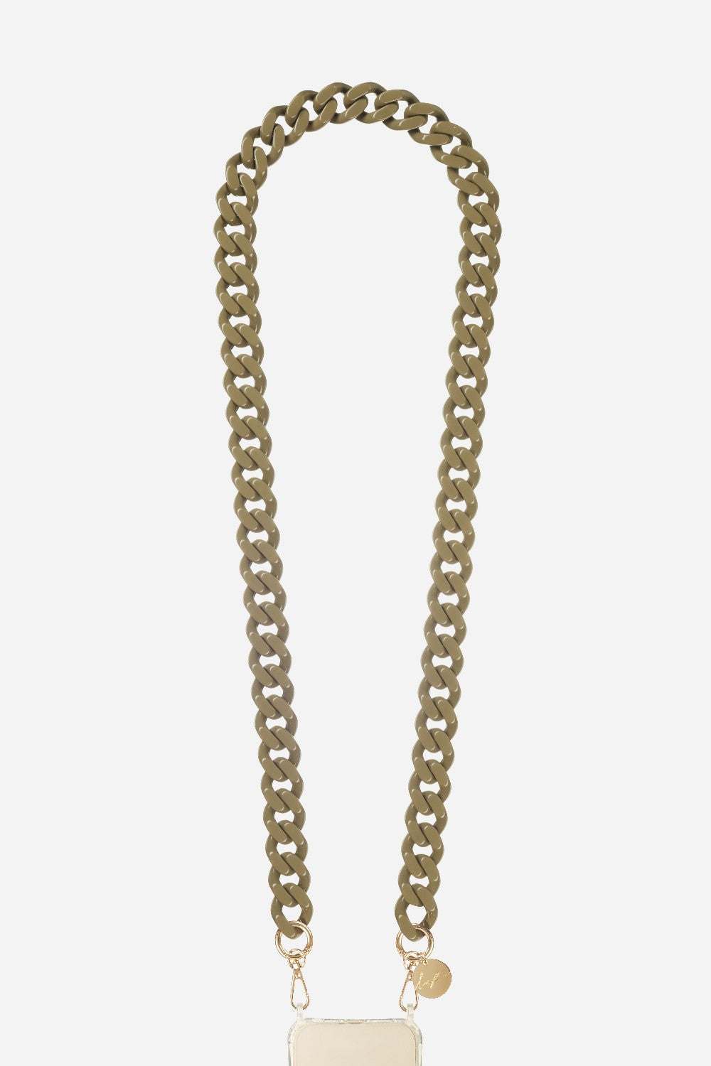 Chaine Longue Gia Kaki 120 cm