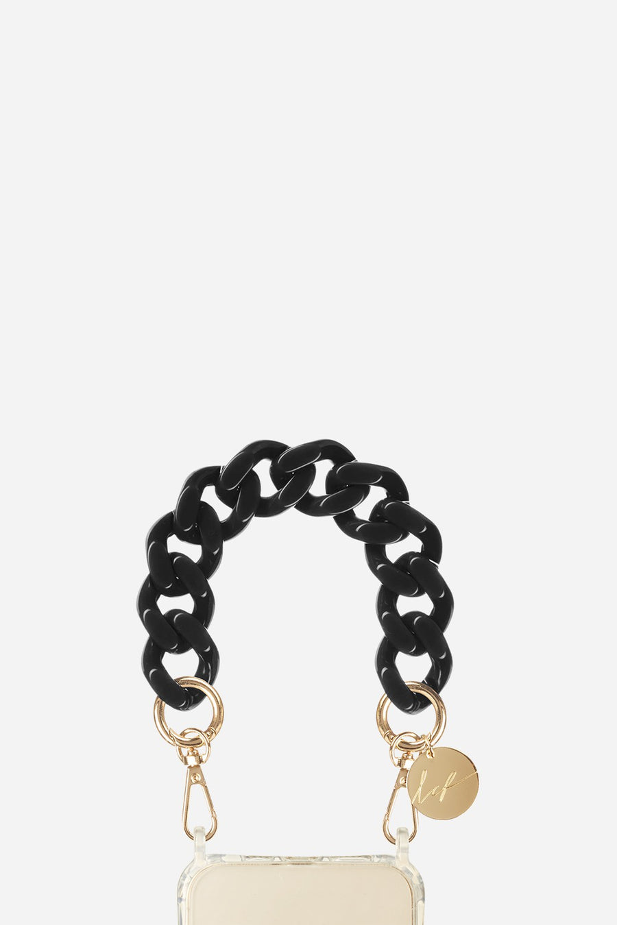 Chaine Courte Gianna Noir 30 cm - 2