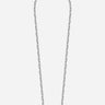 Chaine Longue Pia Argent 120 cm